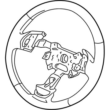 2008 Acura TSX Steering Wheel - 78501-SEC-A91ZA