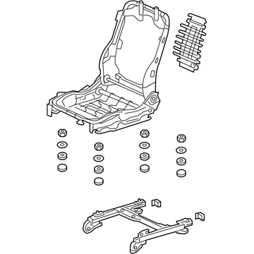 Acura 81126-TZ3-A22 Frame, Right Front Seat