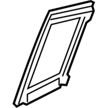 Acura 73441-SZN-A01 Seal Right Rear Door Quarter