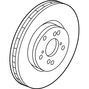 Acura 45251-TZ5-A01 Front Brake Disk