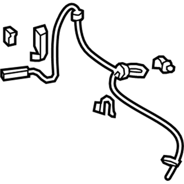 2015 Acura MDX ABS Wheel Speed Sensor - 57455-TZ5-A02