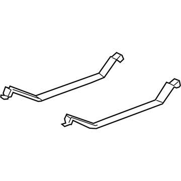 Acura 17521-S6M-A00 Band, Passenger Side Fuel Tank Mounting