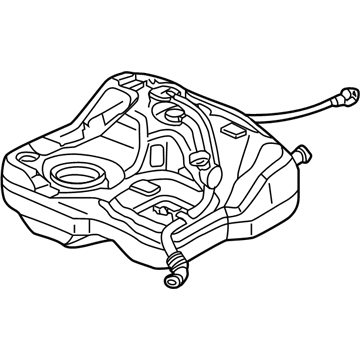 Acura 16050-S6M-A03 Tank, Fuel