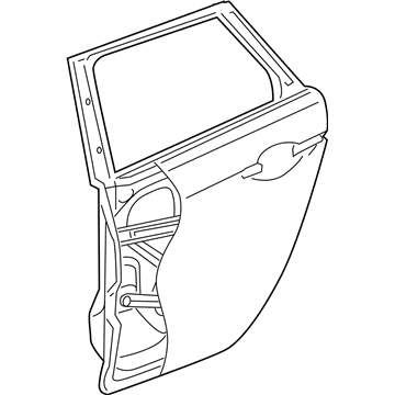 Acura TSX Door Panel - 67510-TL7-A90ZZ