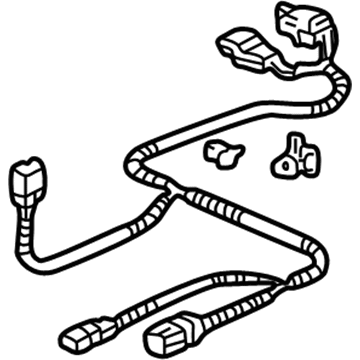 Acura 77966-S3M-A00 Sub-Wire, Driver Side Srs Floor