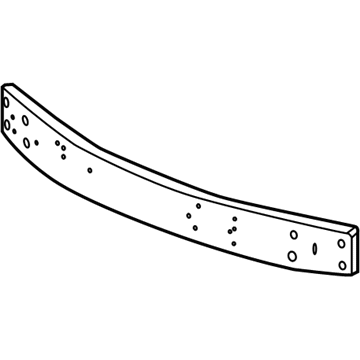 Acura 71130-TV9-A00 Front Bumper Reinforcement Beam