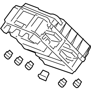 2007 Acura RDX Fuse Box - 38200-STK-A02