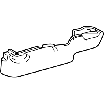 Acura 81669-TZ5-A01ZD Cover, Driver Side Rail (Eucalyptus)