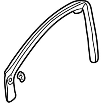 2002 Acura MDX Door Seal - 72325-S3V-A01