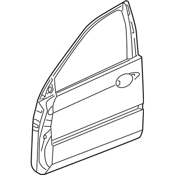 2011 Acura RL Door Panel - 67010-SJA-A91ZZ