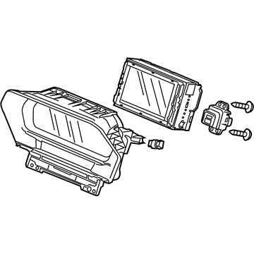 Acura 39710-TX6-A31 Display Assembly , Center