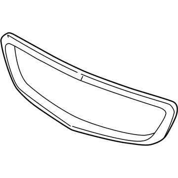 Acura 75120-S0K-A11 Front Grille Molding