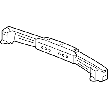 Acura 71530-S3V-A01ZZ Beam, Rear Bumper