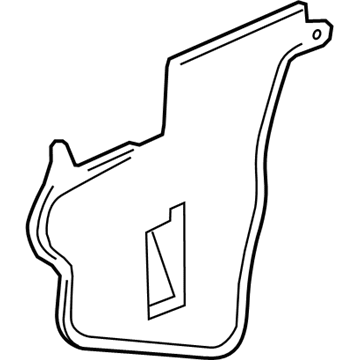 Acura 72821-SZN-A01 Seal, Right Rear Door Hole