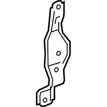 Acura 72725-SZN-A00 Bracket, Rear Door Lining