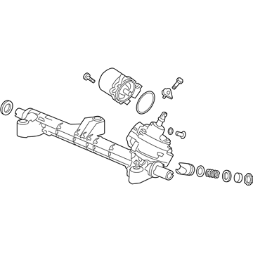 2015 Acura TLX Rack And Pinion - 53601-TZ4-A01