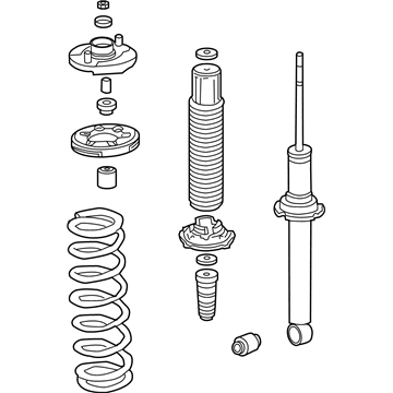 2006 Acura TSX Shock Absorber - 52610-SEC-A04