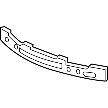 Acura 71170-SJA-A02 Absorber, Front Bumper