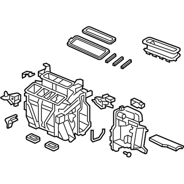 Acura 79106-TL1-G01 Heater Sub-Assembly