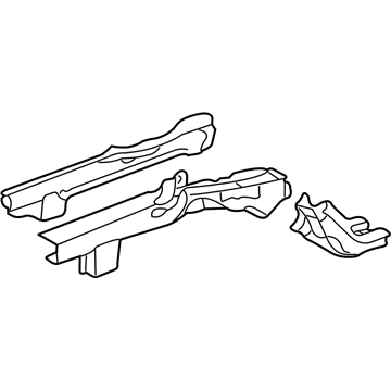 Acura 60910-S87-A01ZZ Frame, Left Front Side