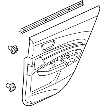 Acura 83751-TZ3-A11ZA Base Assembly (Sandstorm)