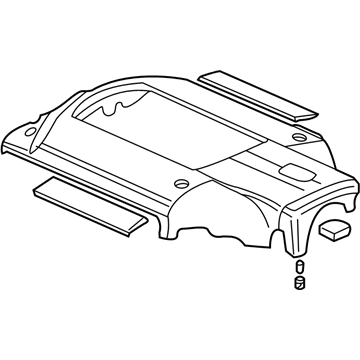 Acura 17121-PGE-A00 Engine Appearance Cover