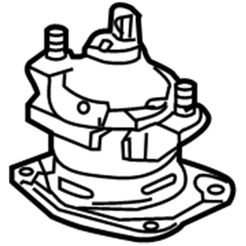 Acura 50810-SJA-A02 Rear Engine Mounting Assembly