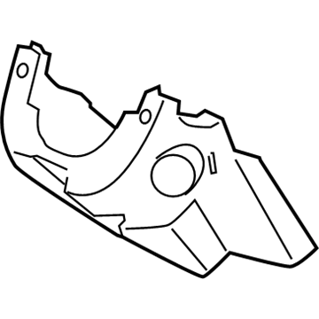 Acura Steering Column Cover - 77360-STK-A02ZA