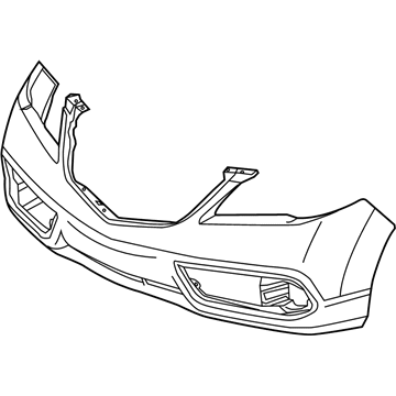 Acura 04711-TX4-A60ZZ Front Bumper Face (Dot)