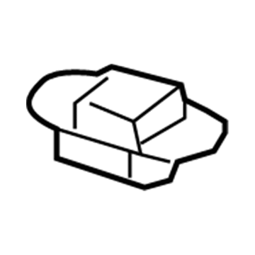 81126-SD4-A11ZD Acura Cover, Front Seat-Back (Medium Sand) Illustration 1 of 1