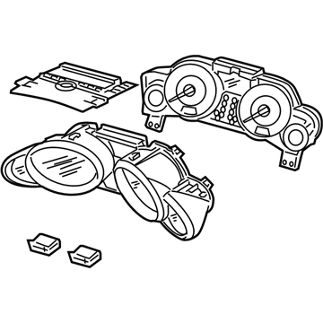 Acura 78100-STX-A42 Combination Meter Assembly