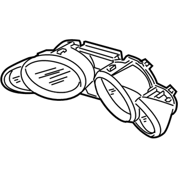 2008 Acura MDX Gauge Trim - 78121-STX-A01