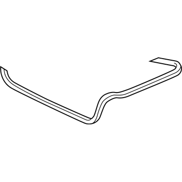 Acura 74865-ST8-000 Weatherstrip, Trunk Lid