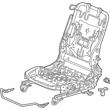 Acura 81526-TX6-A11 Frame, Left Front Seat