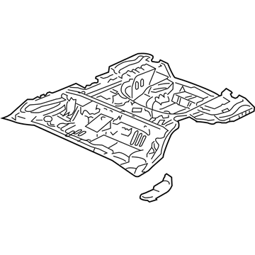 2006 Acura TSX Floor Pan - 04655-SEA-E00ZZ