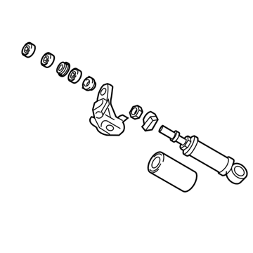 Acura 50829-SEP-A02 Rear Engine Rock Damper Assembly