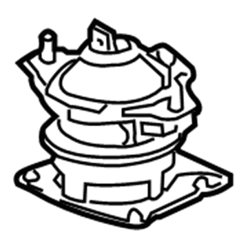 Acura 50830-SEP-A13 Front Rubber Assembly