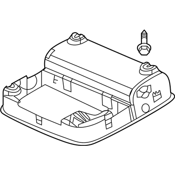 Acura 83250-TJB-A01ZB Console (Deep Black)