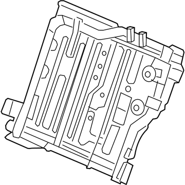 Acura 82526-TX4-A03 Frame, Left Rear Seat-Back