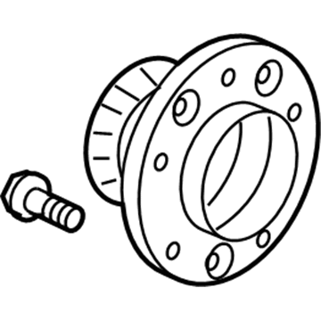 Acura 42200-SJA-008 Rear Hub Unit Bearing Assembly