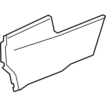 Acura 83461-TZ5-A02ZA Panel, Console (Sandstorm) (Passenger Side)