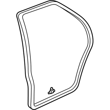 2003 Acura MDX Door Seal - 72810-S3V-A01