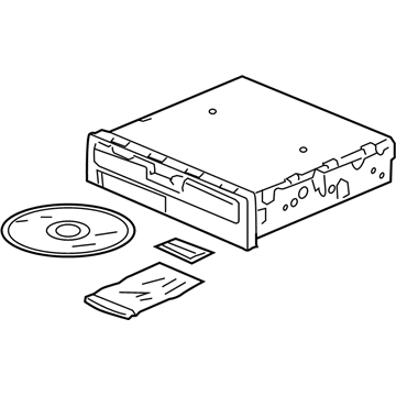 Acura 39546-SEP-A51 Navigation Unit (DVD) (Alpine)