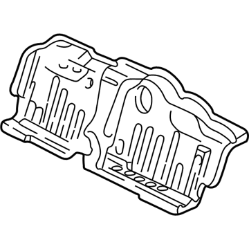 Acura 65300-SL0-T10ZZ Bulkhead, Front Center