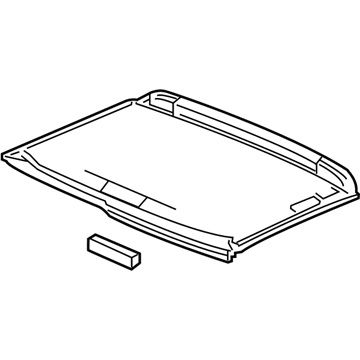 2019 Acura TLX Sun Visor - 70600-TZ5-A02ZG