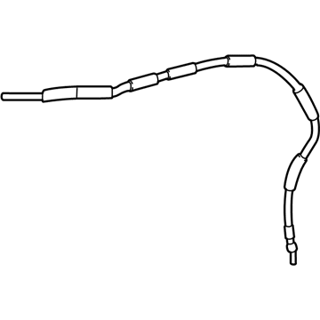 Acura 70060-TZ5-A11 Tube, Right Rear Drain