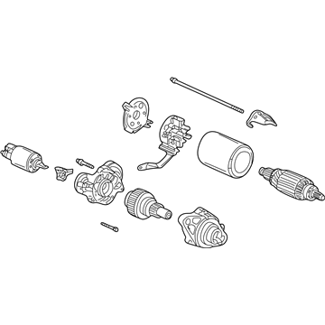Acura CL Starter Motor - 06312-P8E-505RM