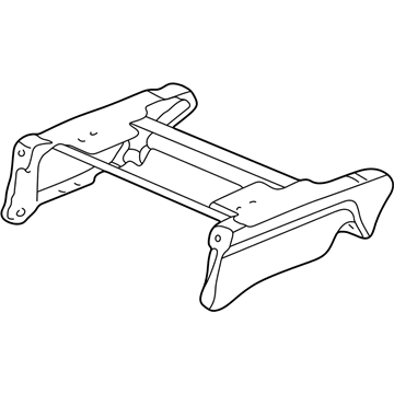 Acura 81275-S3V-A61ZC Riser Assembly, Right Front Seat (Saddle)