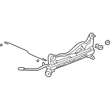 Acura 81270-S3V-A41 Adjuster, Passenger Side Slide (Inner)