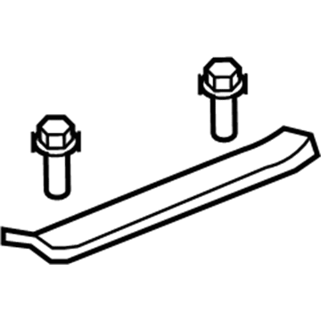 Acura 84211-SJA-A02ZE Garnish Assembly, Right Rear Side (Inner) (Premium Ivory)